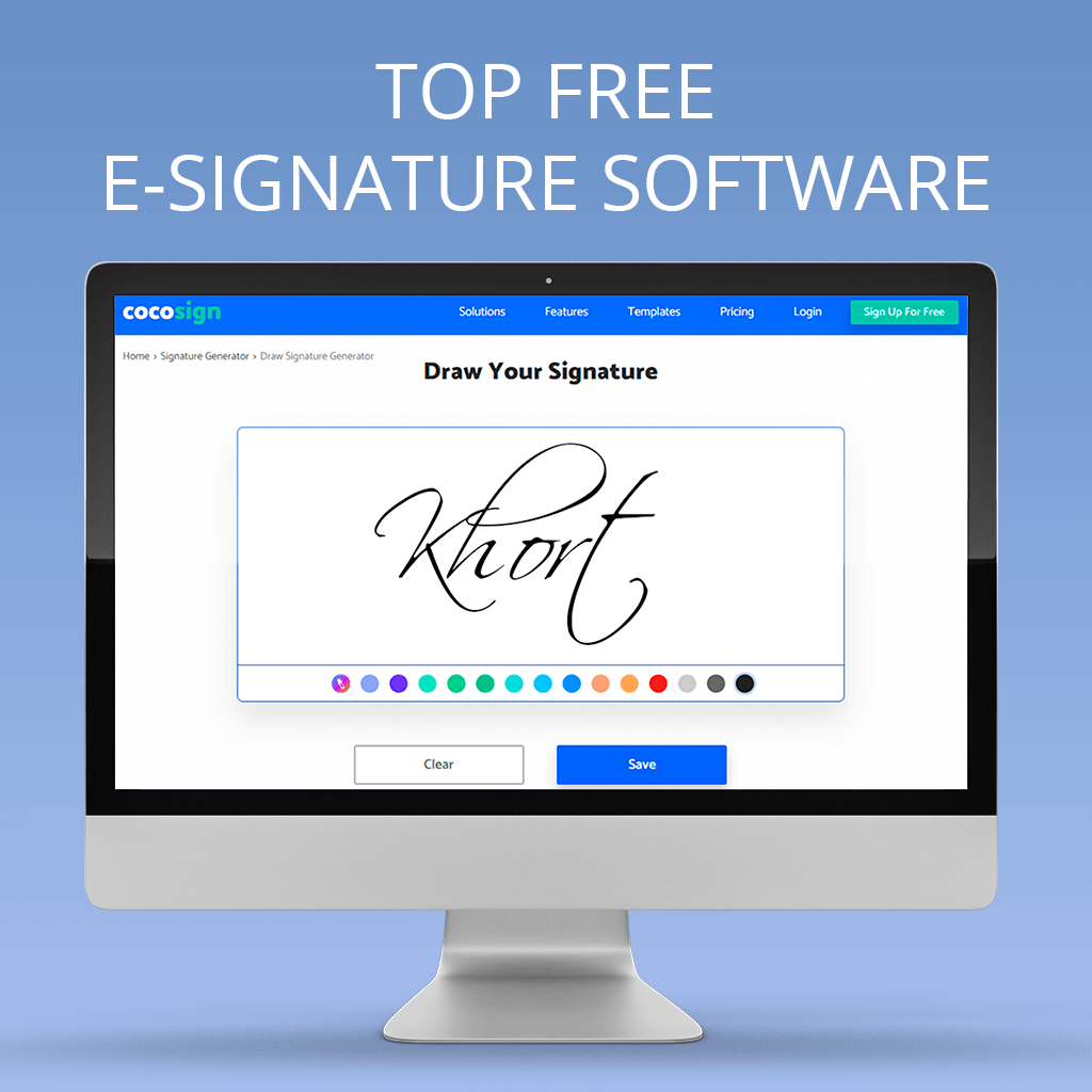 Free-Electronic-Signature-Software